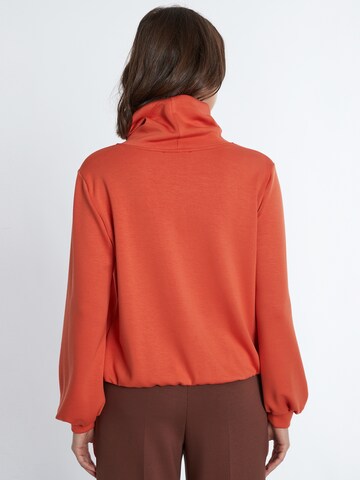 Ana Alcazar Sweatshirt 'Selma' in Oranje