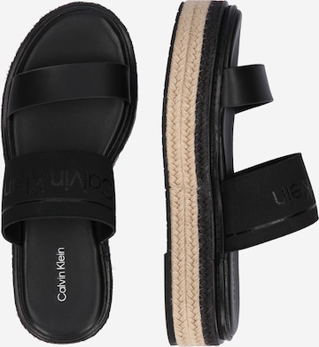 Calvin Klein Pantoletter i sort