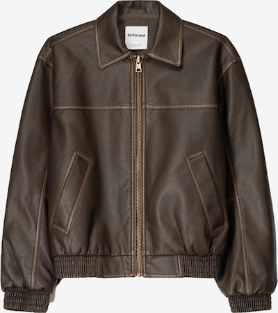 Bershka Přechodná bunda - hnědá, Produkt