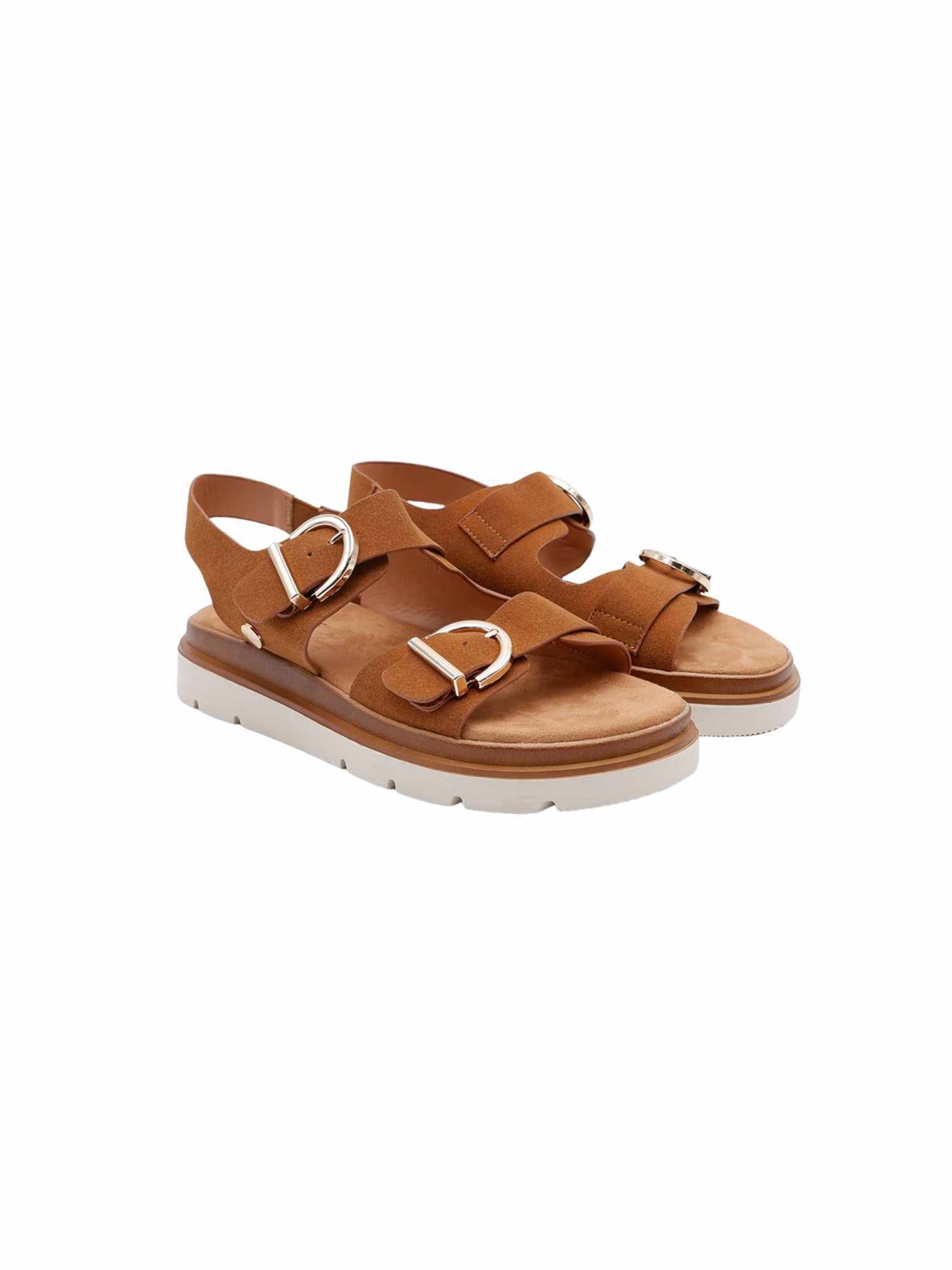 Deeluxe Sandals 'Solal' in Brown