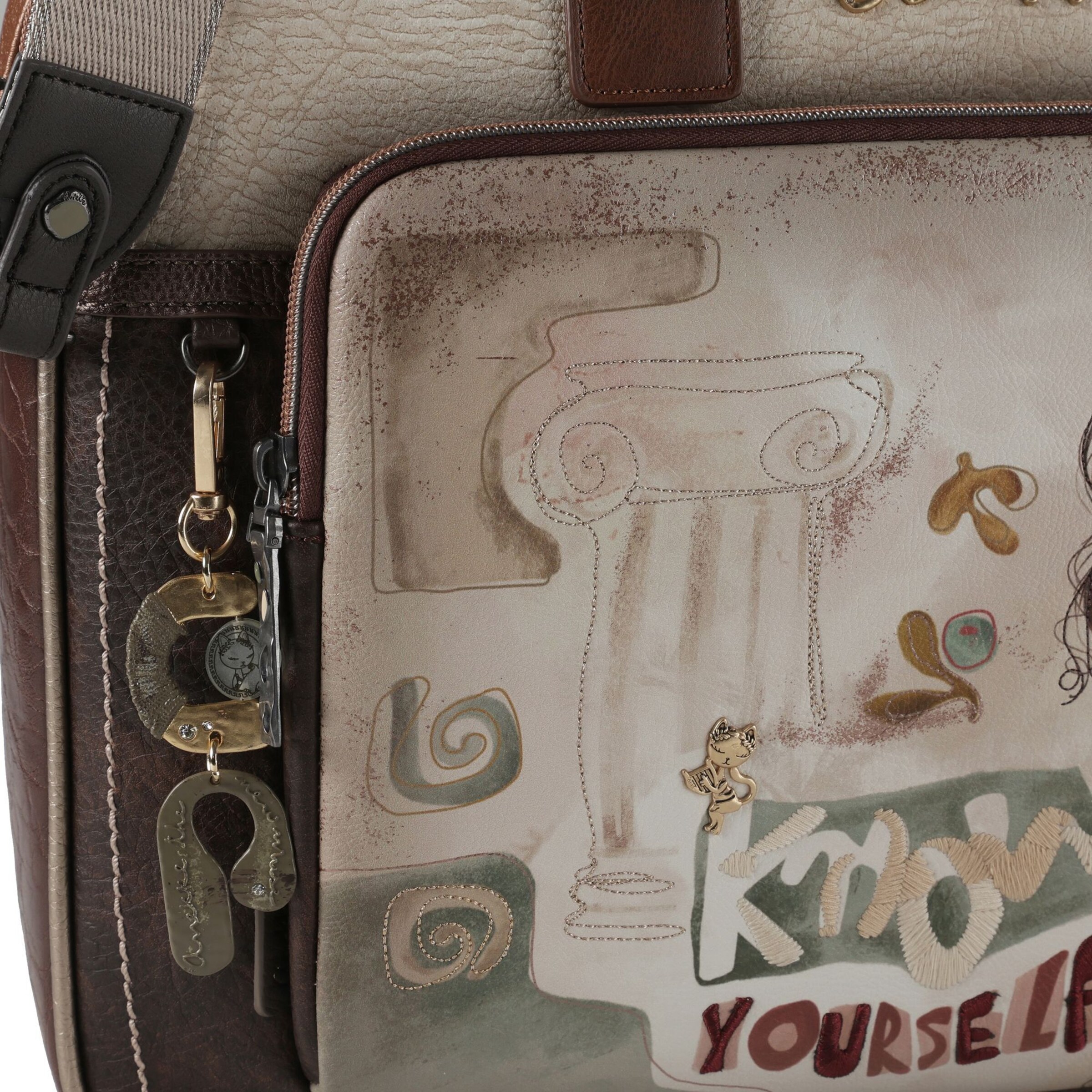 Anekke Aktentasche 'Muse' in Braun