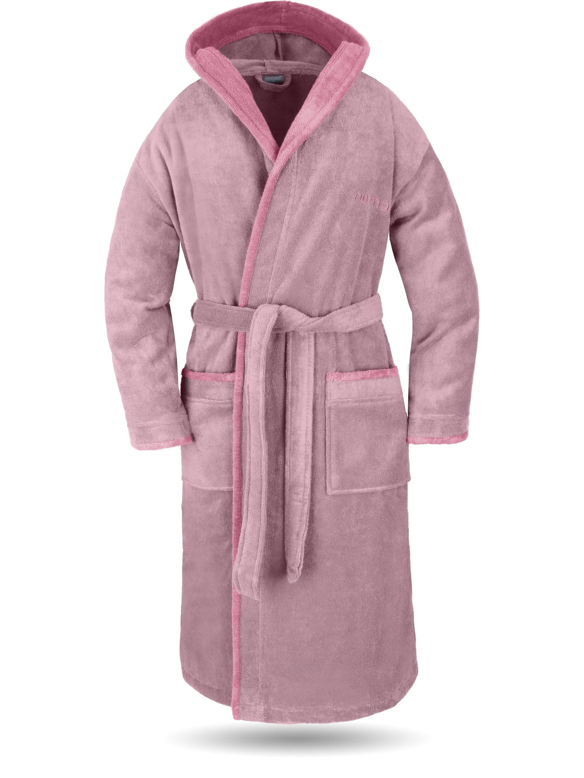 normani Badjas lang  in Roze: voorkant