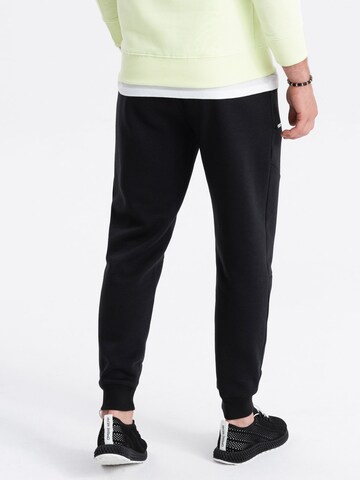 Ombre Tapered Pants 'PASK-22FW-008' in Black