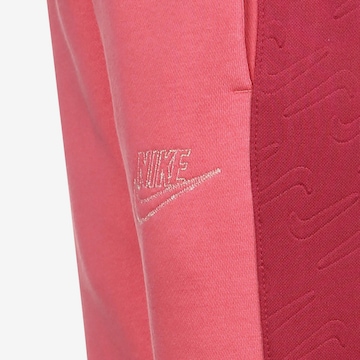 Effilé Pantalon 'Icon Clash' Nike Sportswear en rose