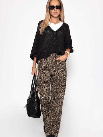 SASSYCLASSY Strickjacke‌‌ in Schwarz