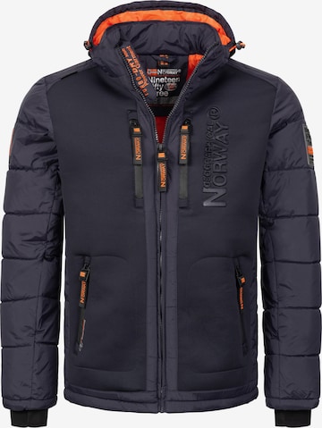 GEOGRAPHICAL NORWAY Winterjas in Blauw: voorkant