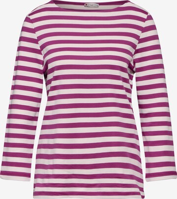 STREET ONE Shirt in Lila: Vorderseite