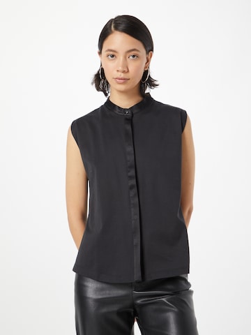 BOSS Black Bluza 'Ejica' | črna barva: sprednja stran
