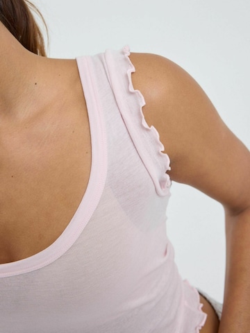 Seamless Basic Top ' Cotton ' in Roze