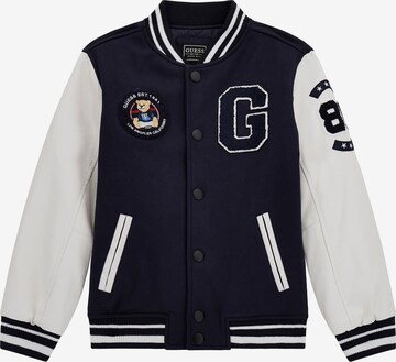 GUESS Between-Season Jacket in Blue: front