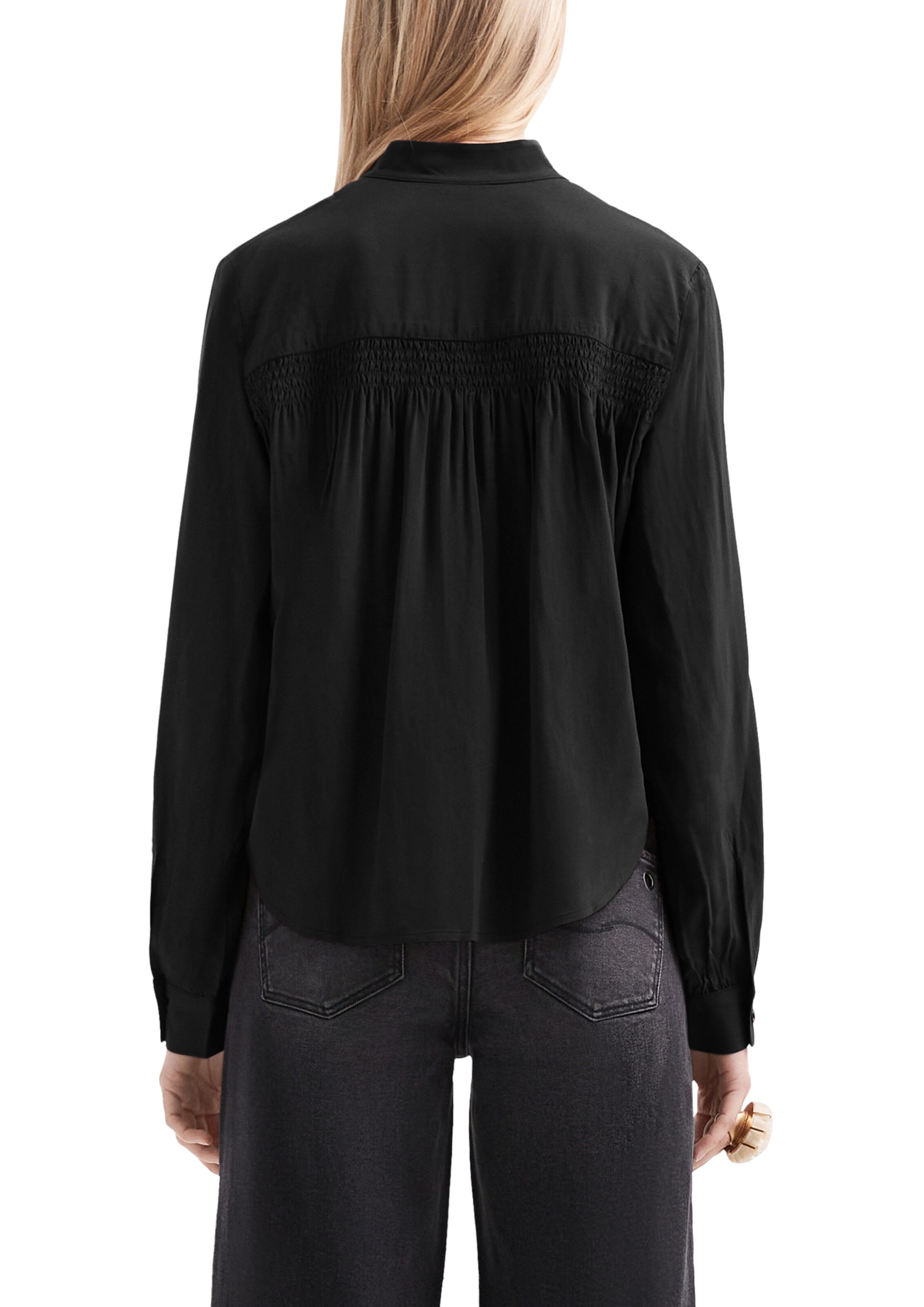 QS Blouse in Zwart