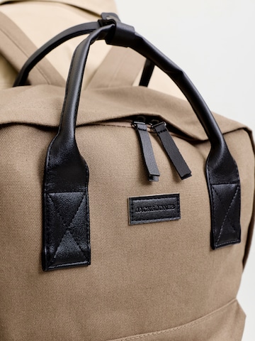JACK & JONES Backpack 'JACPASCAL' in Brown