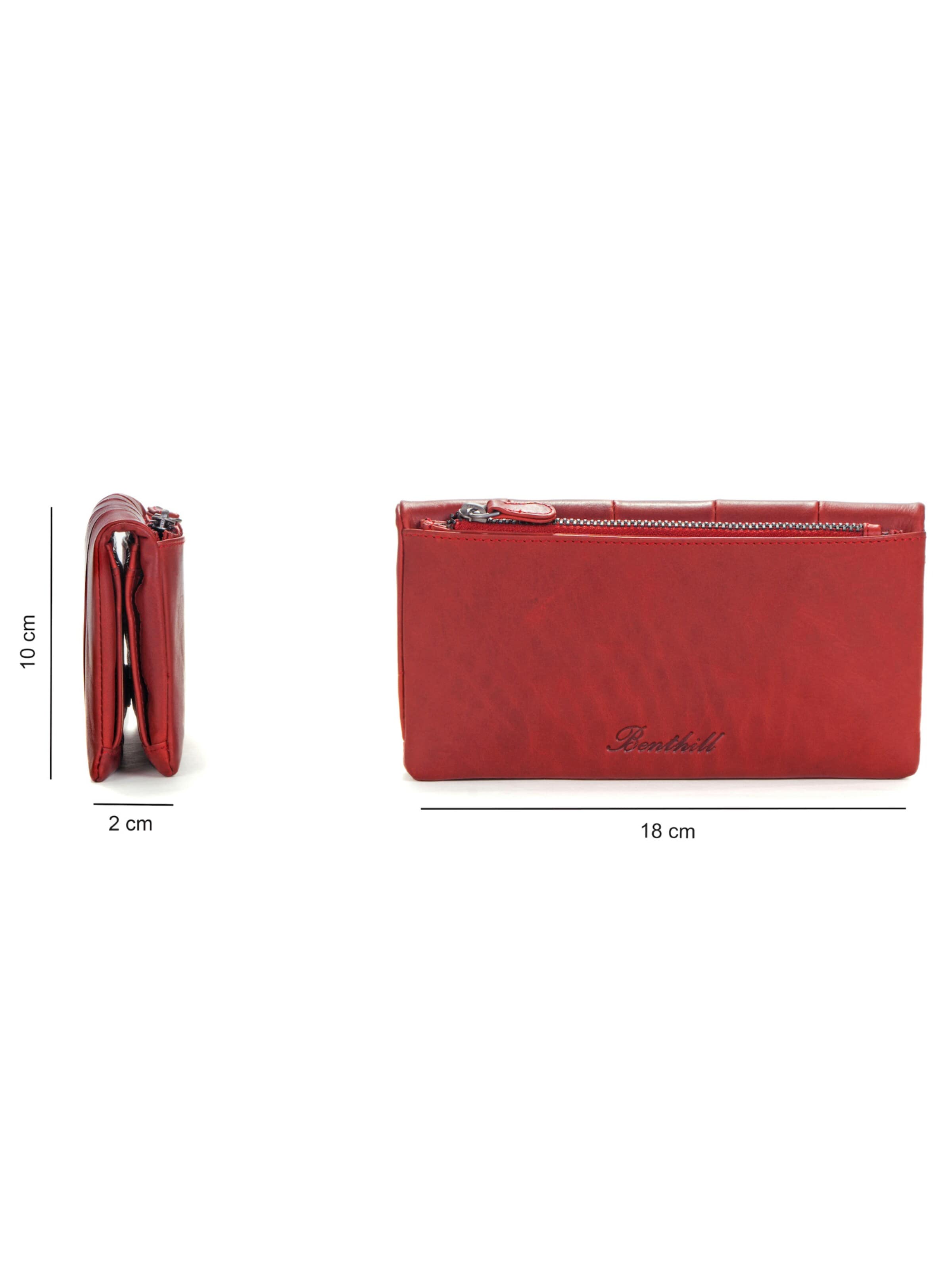 Benthill Wallet in Red
