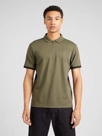 BURTON MENSWEAR LONDON Shirt 'Premium' in Green: front
