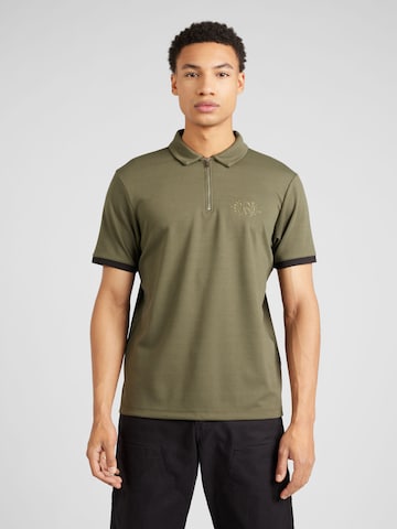 BURTON MENSWEAR LONDON Shirt 'Premium' in Grün: predná strana