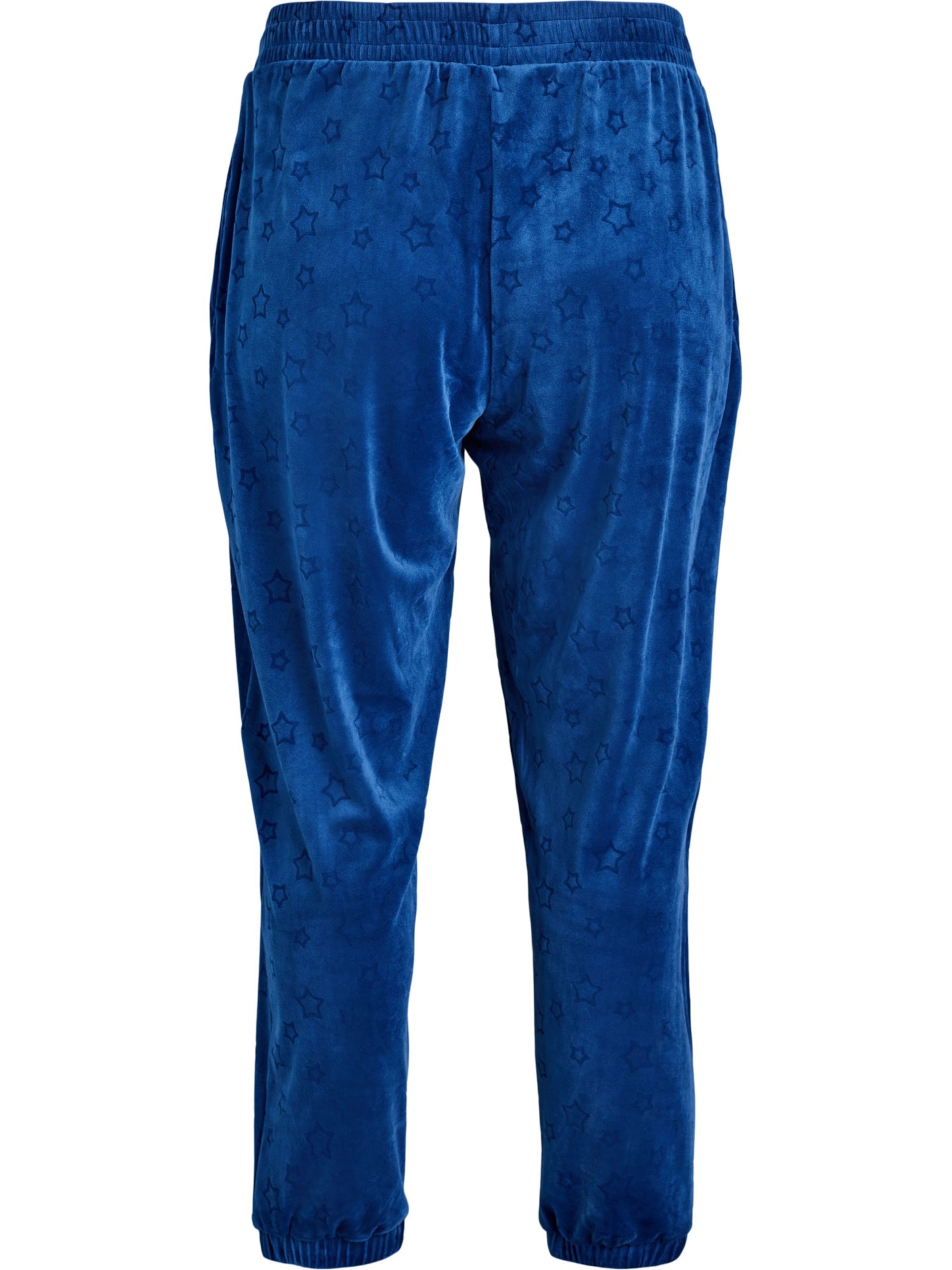 Zizzi Zúžený Kalhoty – modrá