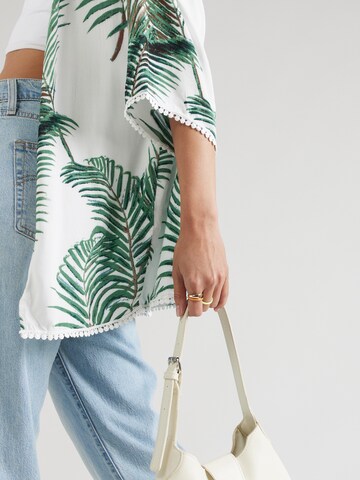 Bianco Lucci Kimono w kolorze biały
