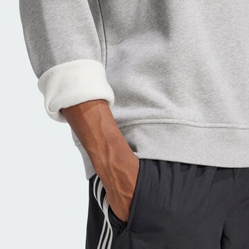 ADIDAS ORIGINALS Mikina 'Trefoil Essentials' – šedá