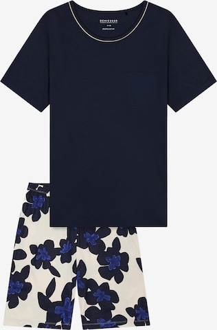 SCHIESSER - Pijama 'Comfort Nightwear ' en azul: frente
