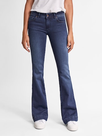 Salsa Jeans Flared Jeans 'Wonder' in Blauw: voorkant