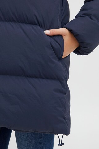 Oxmo Winter Coat 'Oxelie' in Blue