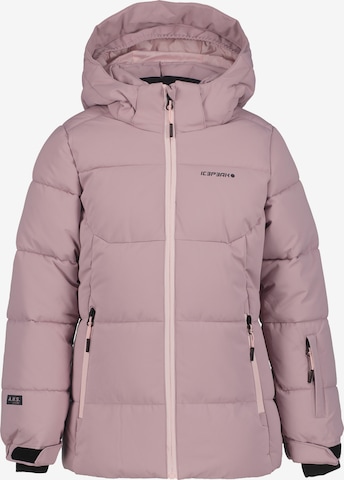ICEPEAK Athletic Jacket 'Loris' in Pink: front