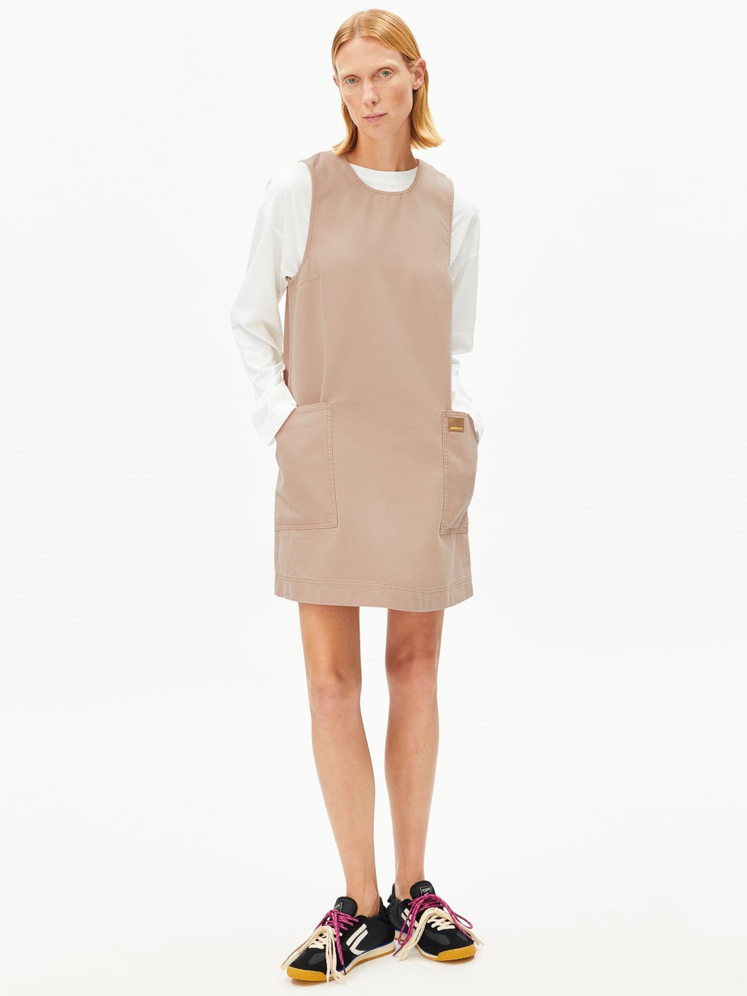 ARMEDANGELS WORKWEAR CANVAS in Braun: Vorderseite