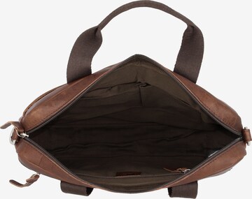 mano Document Bag in Brown