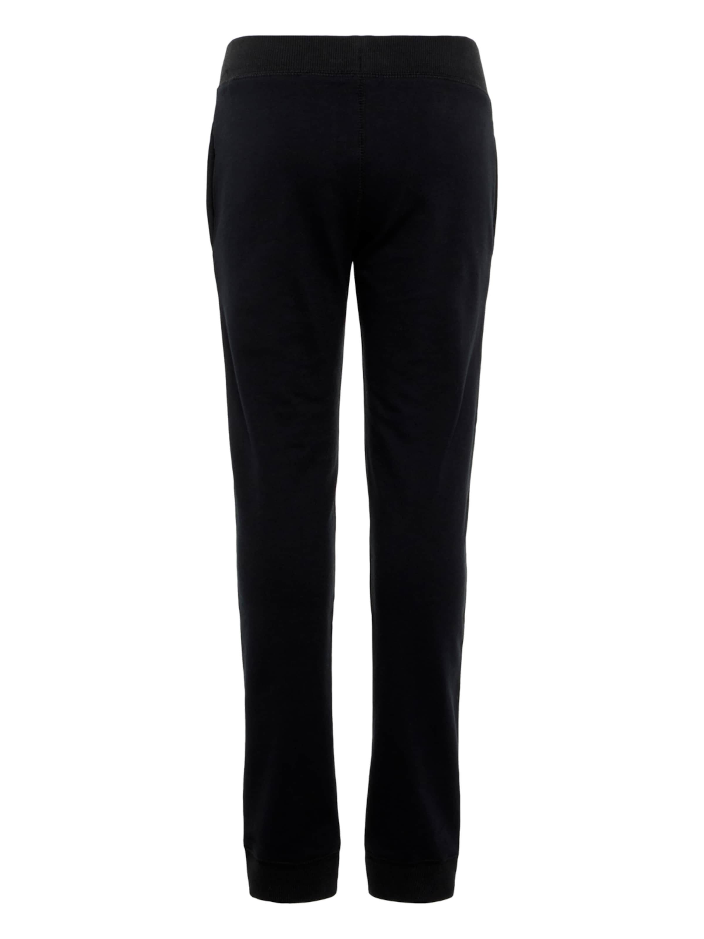 NAME IT Zúžený Kalhoty – černá