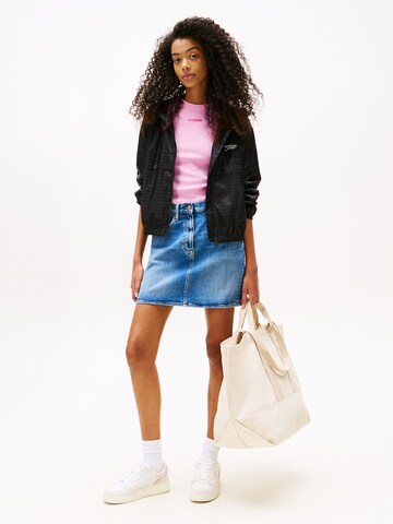 Tommy Jeans Přechodná bunda – černá