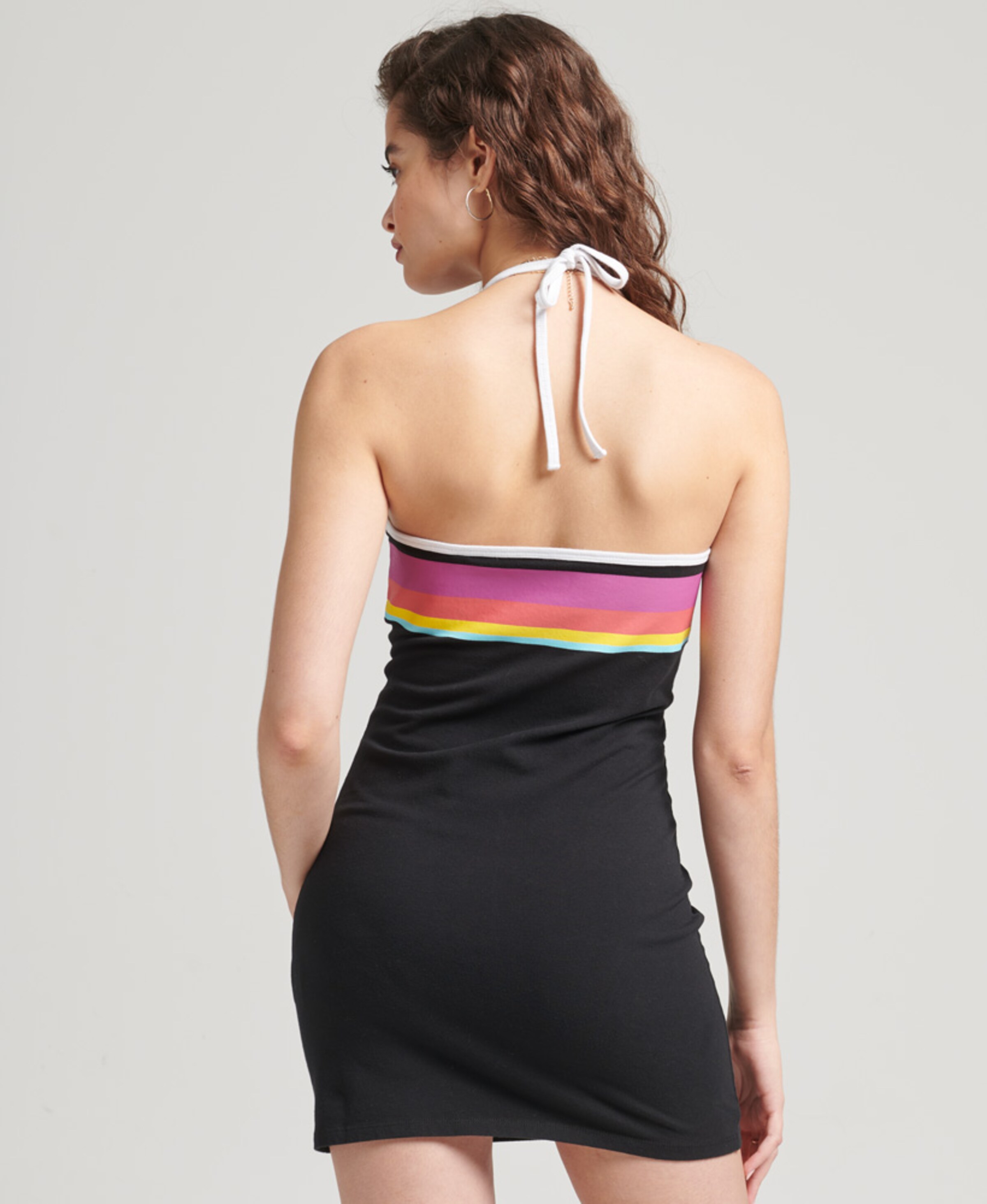 Frauen Große Größen Superdry Kleid in Schwarz - FQ24367 Frauen Große Größen Superdry Kleid in Schwarz - FQ24367
