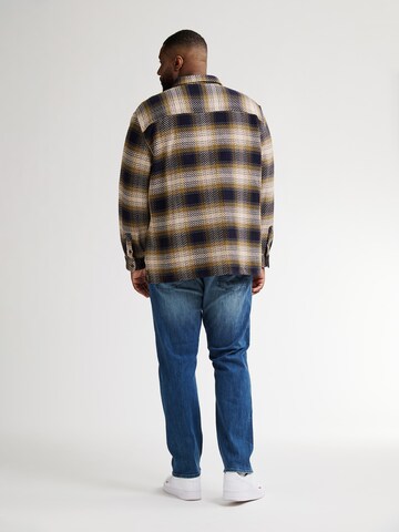 Petrol Industries Regular fit Overhemd in Blauw