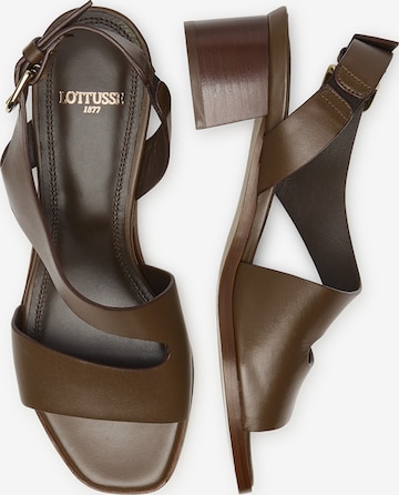 LOTTUSSE Sandals ' Nylo ' in Brown