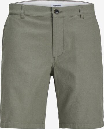 JACK & JONES Chino trousers 'Dave' in Green: front