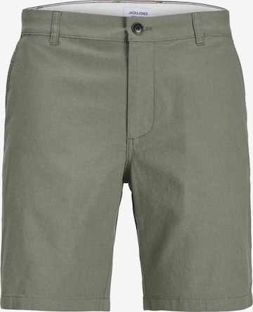JACK & JONES Chino Pants 'Dave' in Green: front