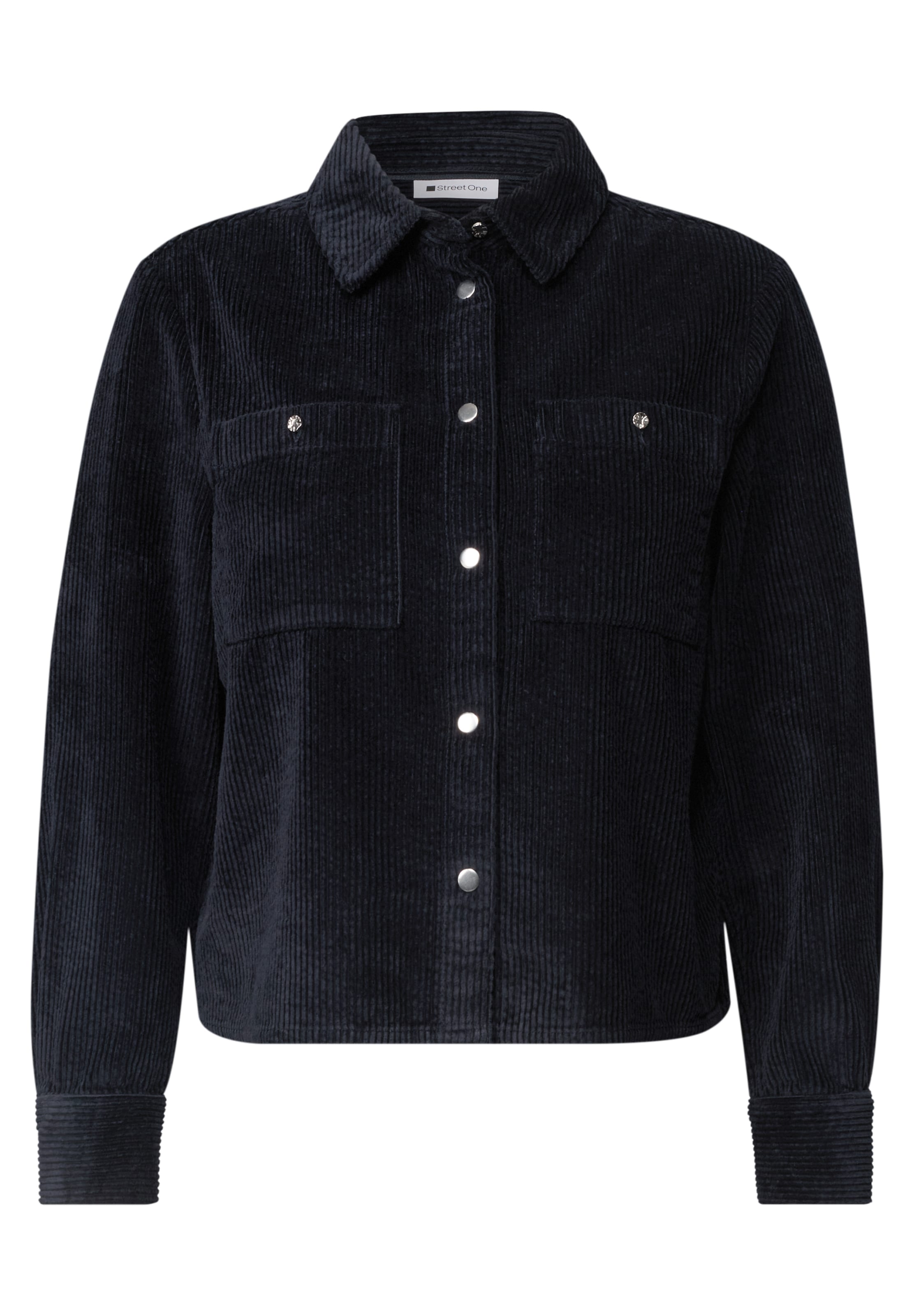 STREET ONE Bluza | modra barva: sprednja stran