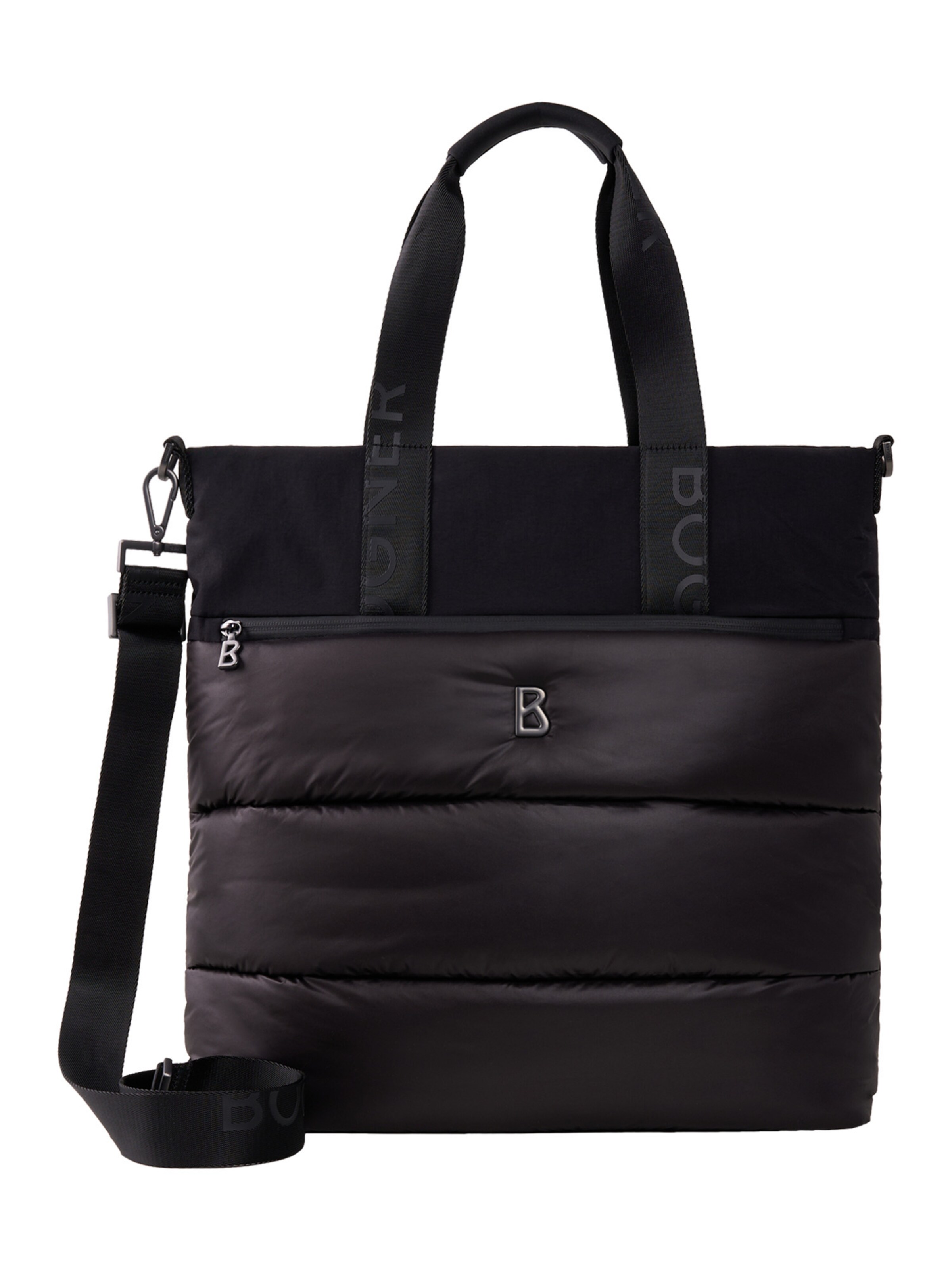 BOGNER Handtasche 'Monarch Mian' in Schwarz: Vorderseite