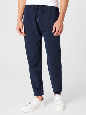 Effilé Pantalon Abercrombie & Fitch en bleu : devant