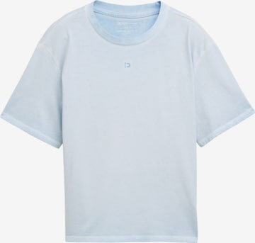 TOM TAILOR DENIM T-Shirt in Blau: Vorderseite