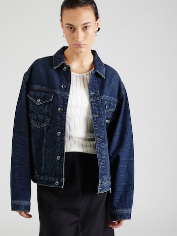 Veste mi-saison G-Star RAW en bleu : devant