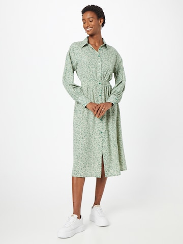 In The Style Shirt dress 'STACEY' in Green: front