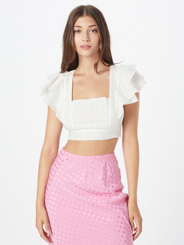 MINKPINK Shirt in White: front