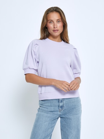 minus Sweatshirt 'Mika' in Lila: Vorderseite