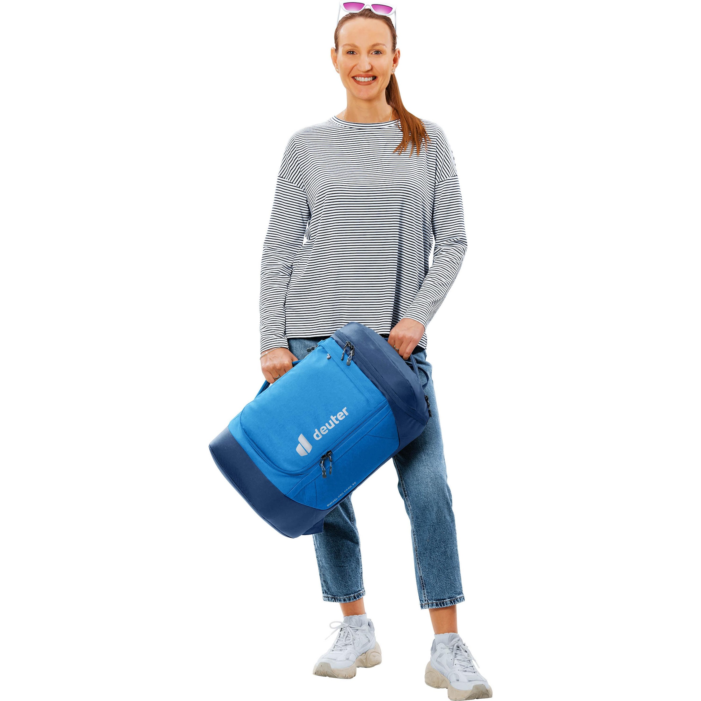 DEUTER Backpack 'Duffel Pro Pack 30' in Blue