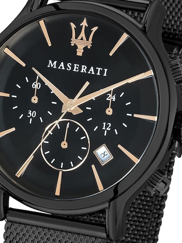 Maserati Analoog horloge in Zwart