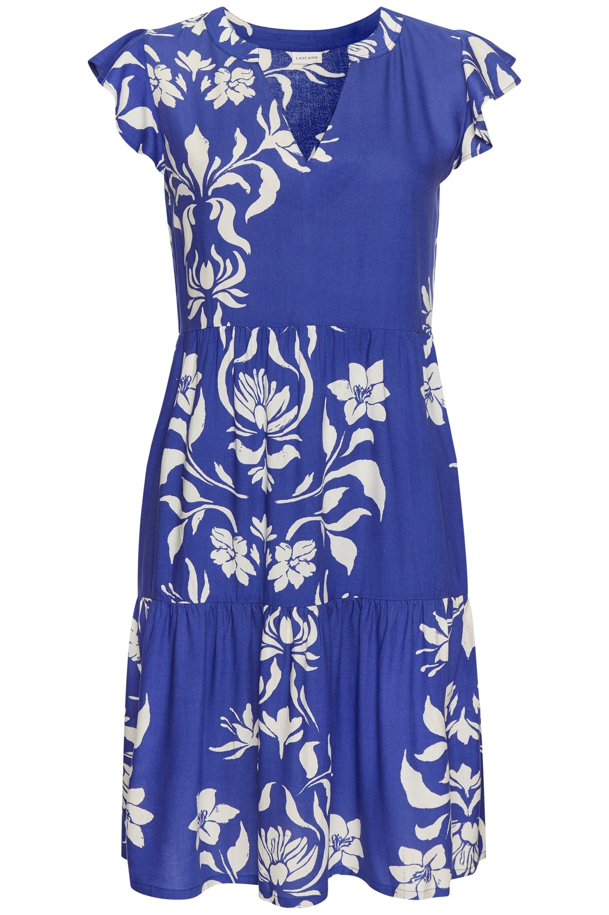 LASCANA Letnia sukienka w kolorze niebieski: przód