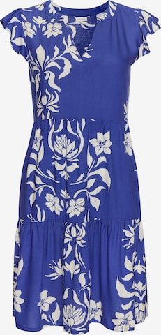 LASCANA Letnia sukienka w kolorze niebieski: przód