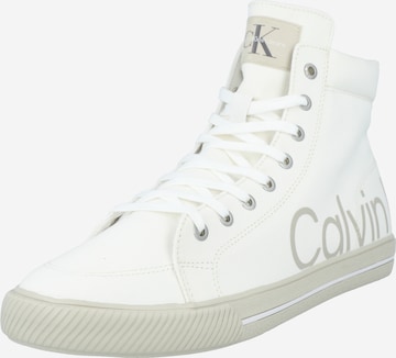 Calvin Klein Jeans Kõrged ketsid, värv valge: eest vaates