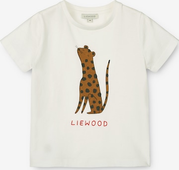 T-Shirt Liewood en blanc : devant