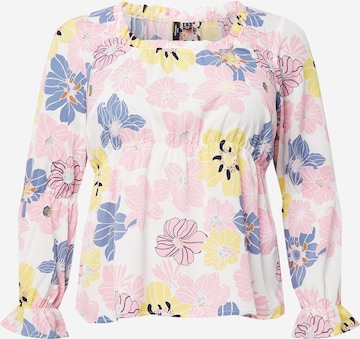 Vero Moda Curve Bluse 'JOYCE' i hvit: forside